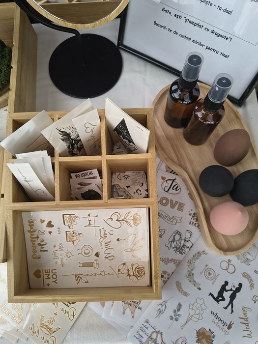 Tatuaje temporare pentru nunți și evenimente - Ștampila de Dragoste