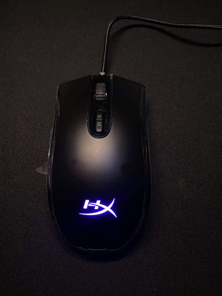 продам игровую мышку Hyperx Pulsefire core rgb
