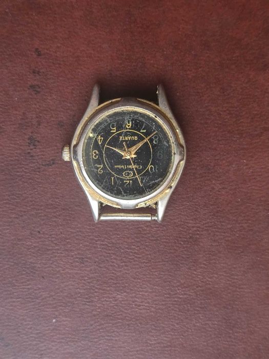 Vand ceas CHARLES DELON - Quartz, 24k Gold Plated, 10536, Japan