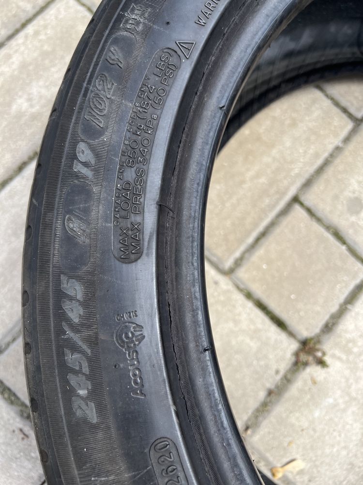 anvelopa Michelin Pilot Sport 3 245/45/19 vară dot 2620