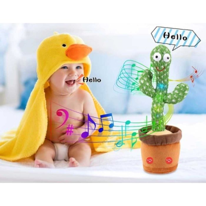 Jucărie Interactivă Cactus Dansator și Vorbitor