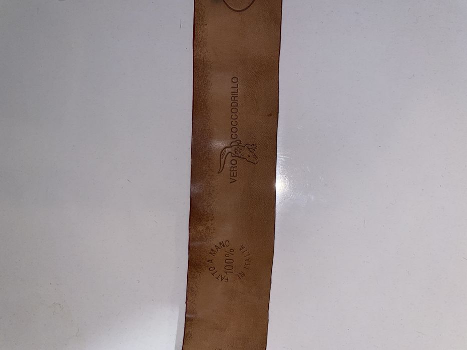 Кожен колан от естествена кожа