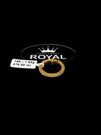 Bijuteria Royal inel din aur 14k 1.93 gr
