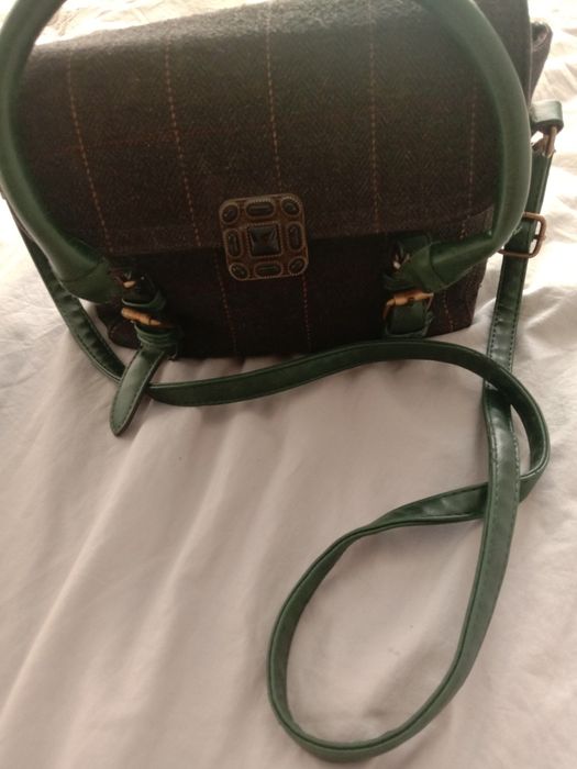 Женская драповая сумка