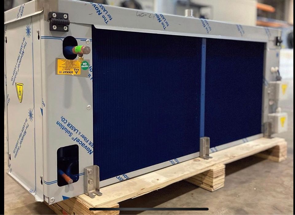 Vaporizator 12.3kw -10 cubic carcasa inox anticoroziv rezistente nou