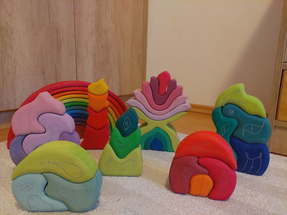 Set jucarii de lemn Grimm's