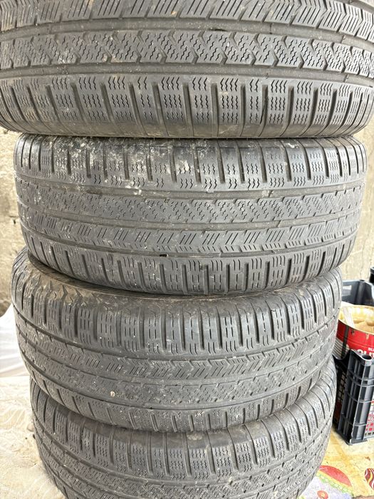set 4 cauciucuri 215 :55 17 MS iarna vara in stare ft buna