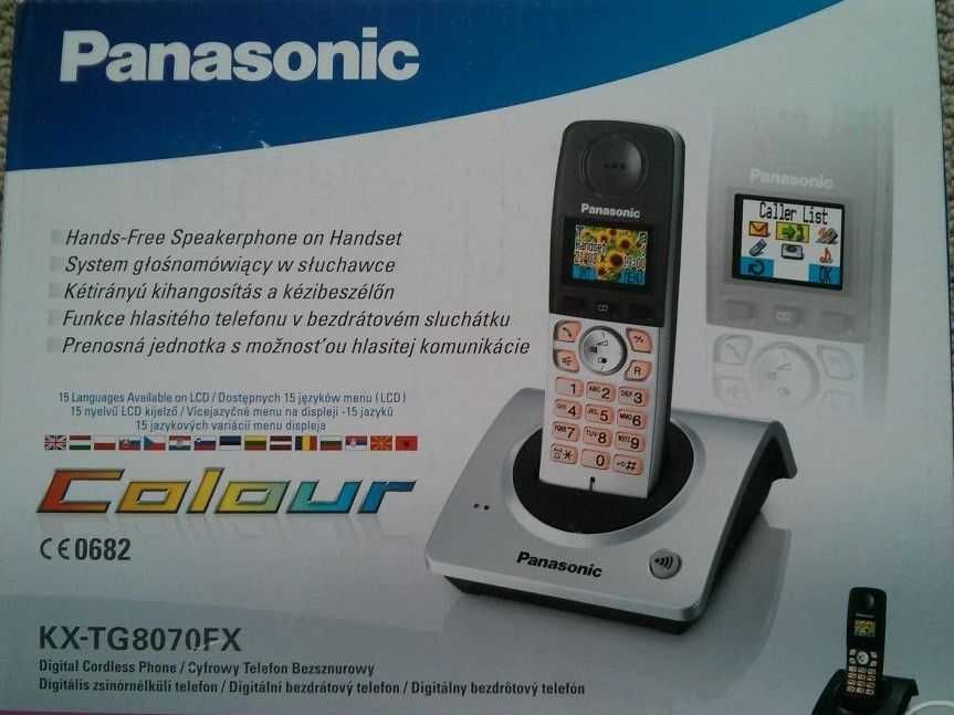 Безжичен DECT телефон Panasonic