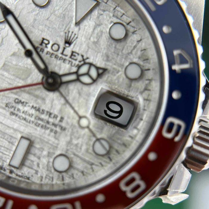 Rolex gmt-master meteorite сребро