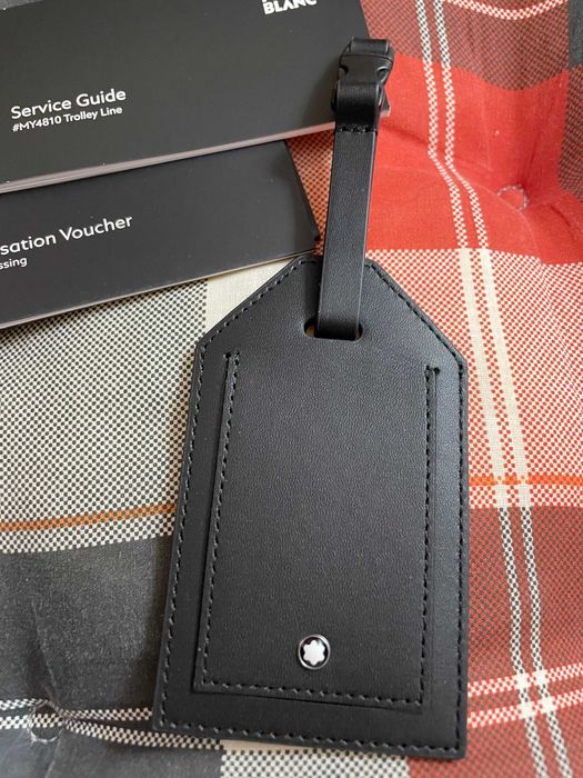 Eticheta pentru identificare bagaje MontBlanc Made in Italy