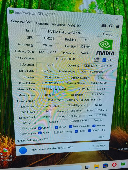 Placa video ASUS GeForce GTX 970 STRIX OC 4GB GDDR5 256 bit