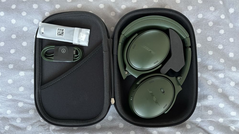 Căști Bose QuietComfort, Bluetooth, Noise Cancelling, Microfon, Green