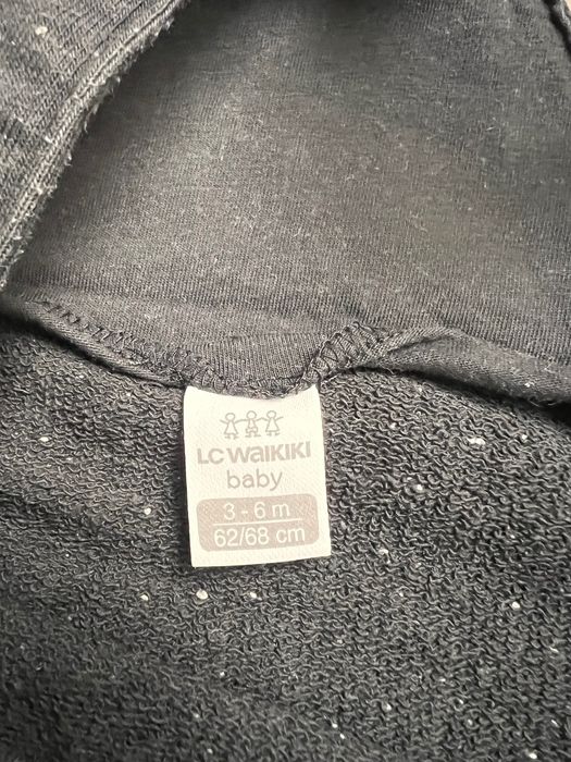 Сет в черно и сиво 3-6 месеца