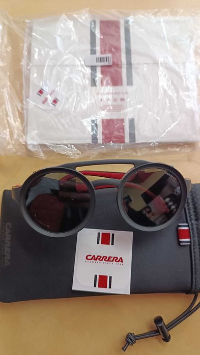 Нови Слънчеви очила Carrera 5046 /S 807QT карера с кожа гледчер.