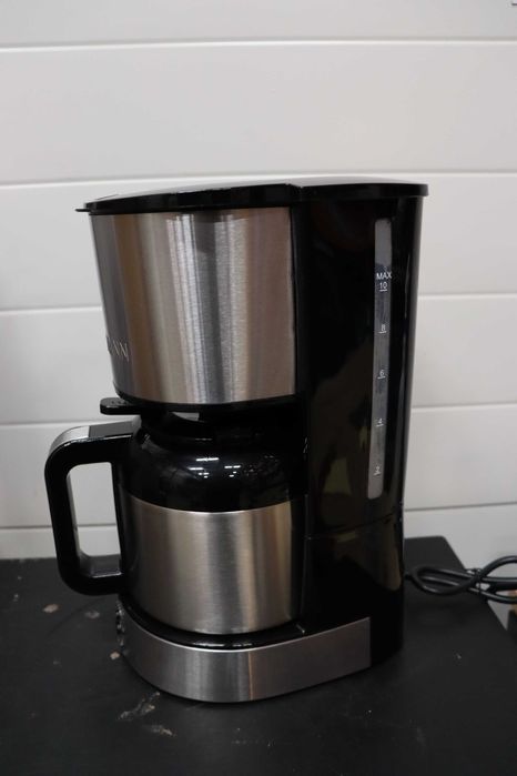 Шварц Кафемашина Bomann  8-10 чаши кафе 1,2л,филтър,неръждаема стомана