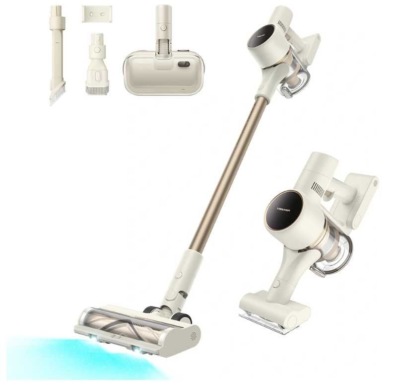 Беспроводной пылесос с моющей насадкой Dreame TROUVER S3 Detect Aqua