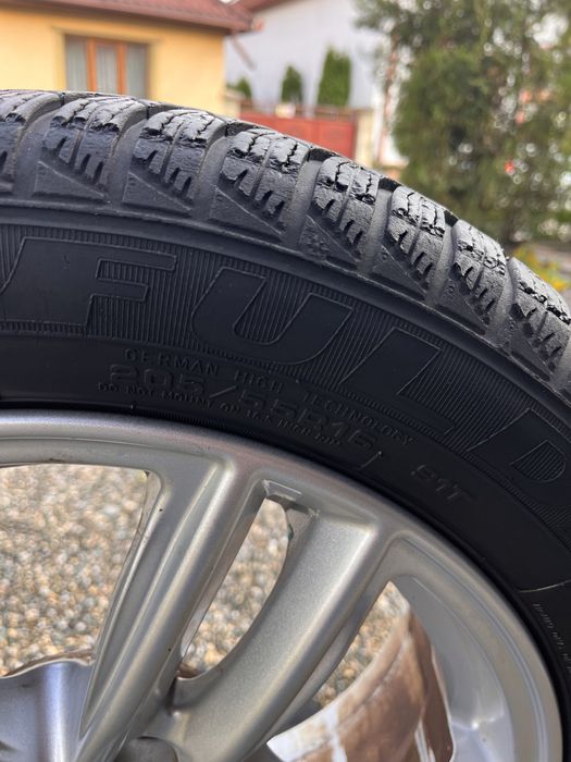 Jante+Cauciucuri Toyota 5x114.3 205/55/16