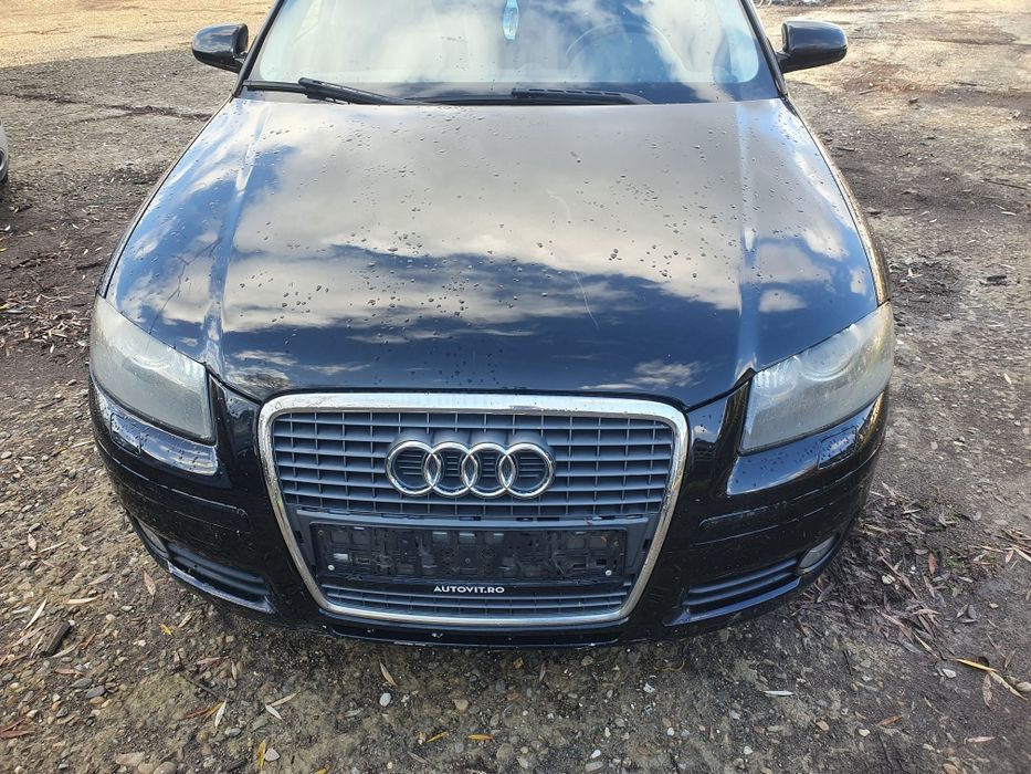 Capota grila bara fata audi a3 8p negru LY9B