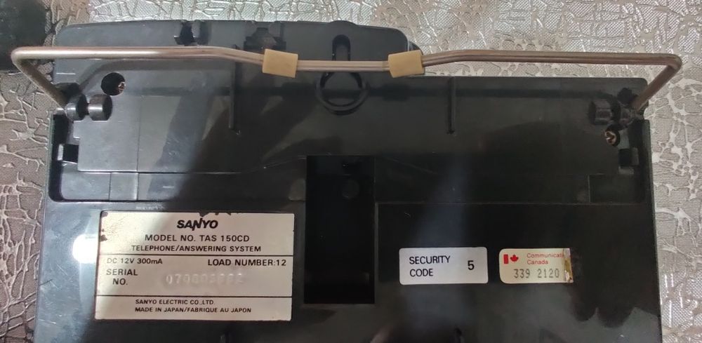 Telefon fix cu robot Sanyo TAS 150