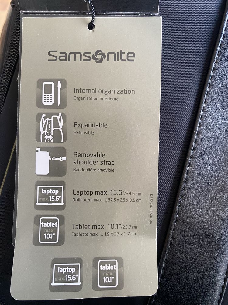 Чанта Samsonite Openroad 2.0 Bailhandle Exp. Black