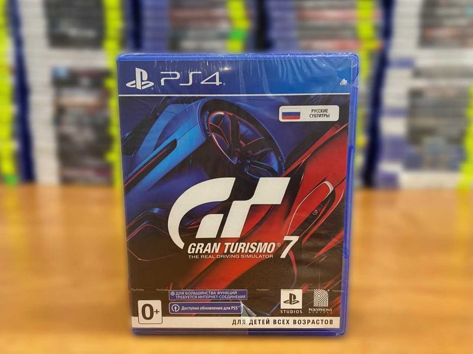 Новый Gran Turismo 7** PS4/PS5 Гран Туризмо Пс4  Большой Выбор Дисков