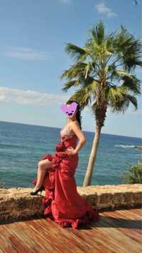 Бална/официална рокля на Ливански дизайнер със сваровски кристали