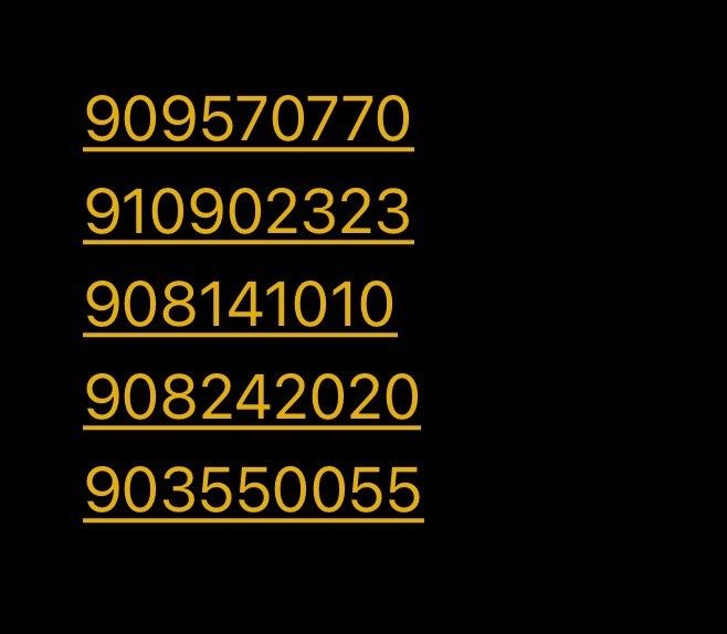 Продам платинум номера