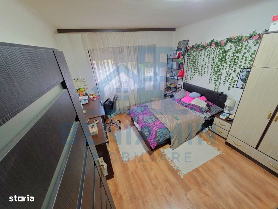 3 camere decomandat-Centrala termica-Parter-Mobilat si Utilat-Izolat