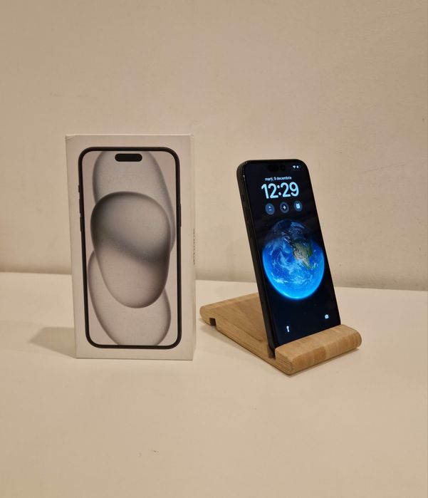 iPhone 15 Plus 256GB Negru/Black 5G | Impecabil, Baterie 100%