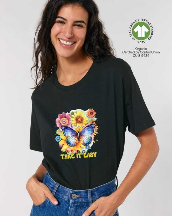 Тениски с надпис Take it Easy