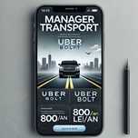 Manager transport persoane Braila (67 lei/luna) pentru Uber/Bolt/taxi