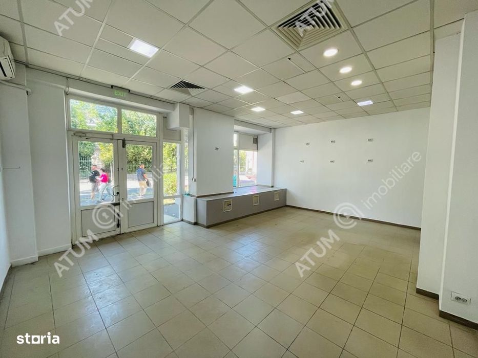 Spatiu comercial la parter de 65 mp cu vitrina zona Centrala