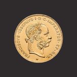 Moneda aur Franz Iosif 4 florini/4 guldeni/10 franci–TVA 0%-IN STOC