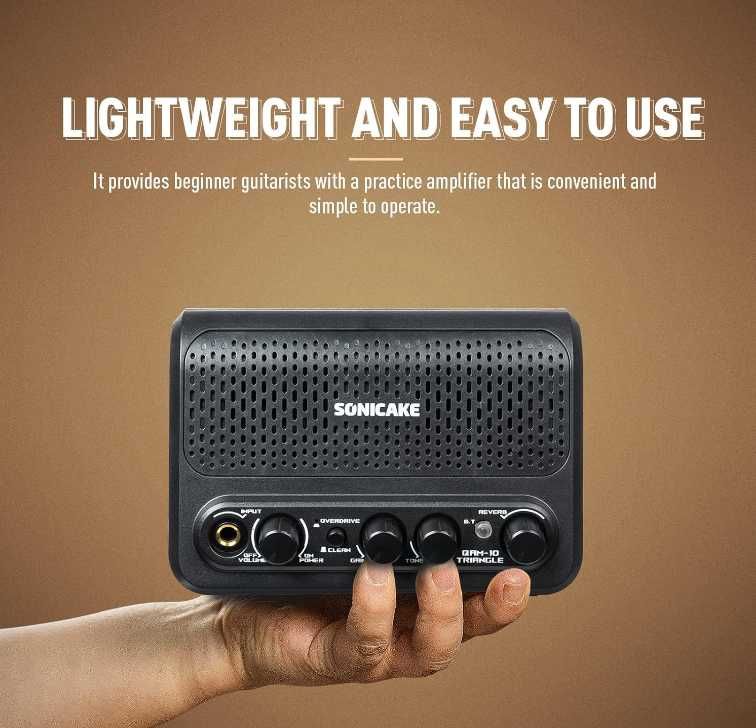 SONICAKE 10 W комбиниран усилвател за електрическа китара