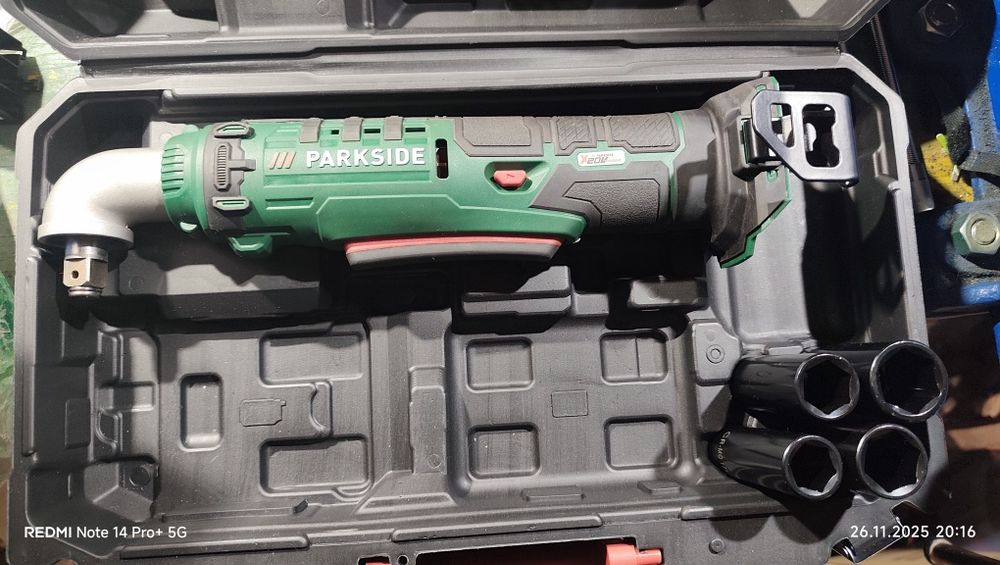 Акумулаторна трисчотка Parkside