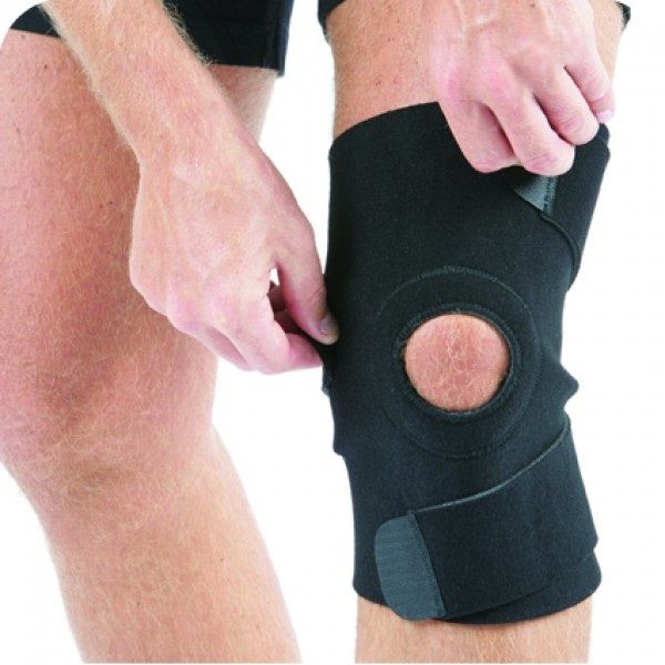 Ортопедична наколенка за пристягане на коляно с велкро лепенки