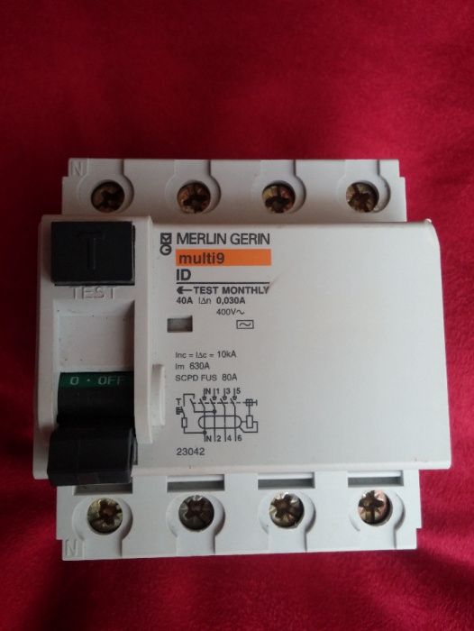 ДТЗ - Merlin Gerin DPN N vigi C25A - 2P / 4P- 25A и 40A