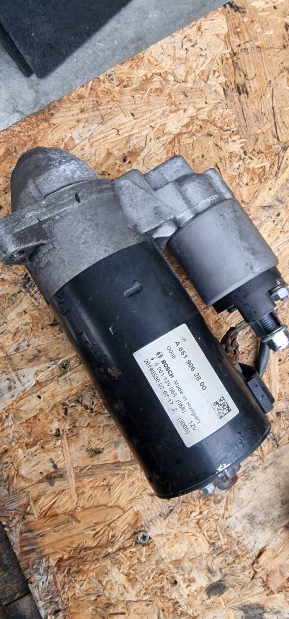 Electromotor Mercedes OM 651 w212 e class  și c class w204