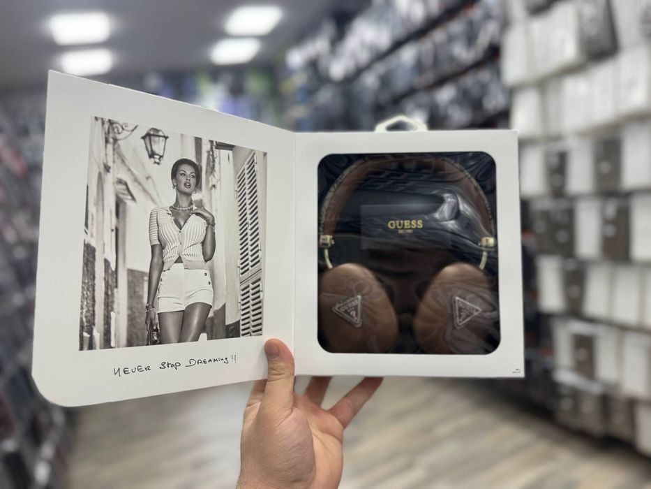 GUESS (Original) Premium Naushnik — Yangi, Qadoqda! (Optom]