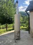 Cazan de baie din crom