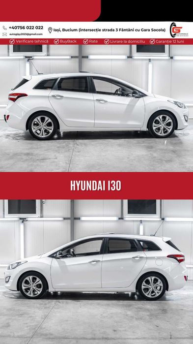 Hyundai I30 Fab2014 Diesel Euro5 Climatronic Navi Xenon Cameră Piele