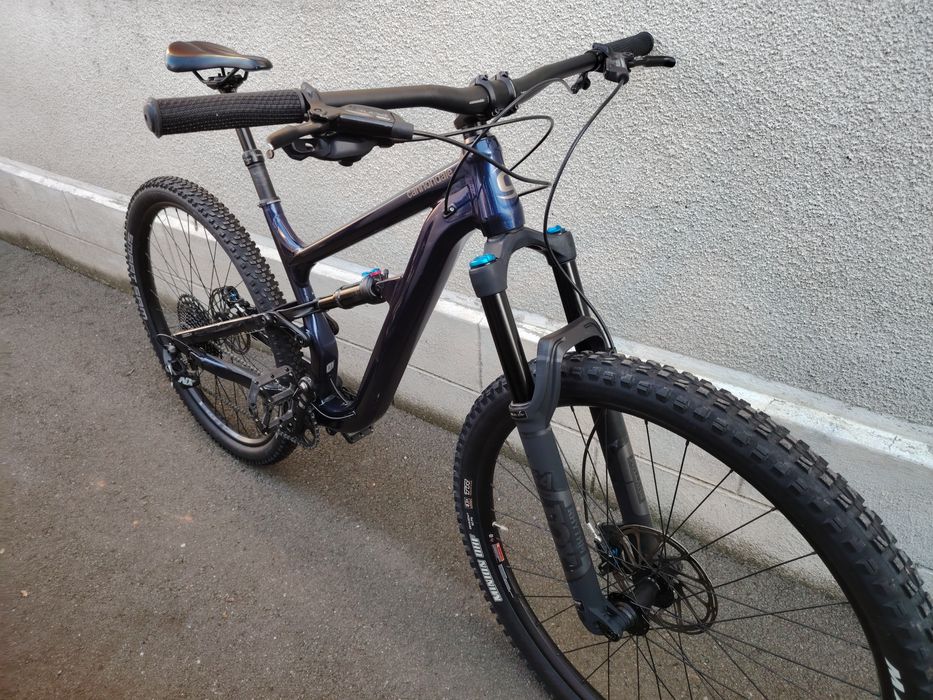 Bicicleta full suspension cannodale habit