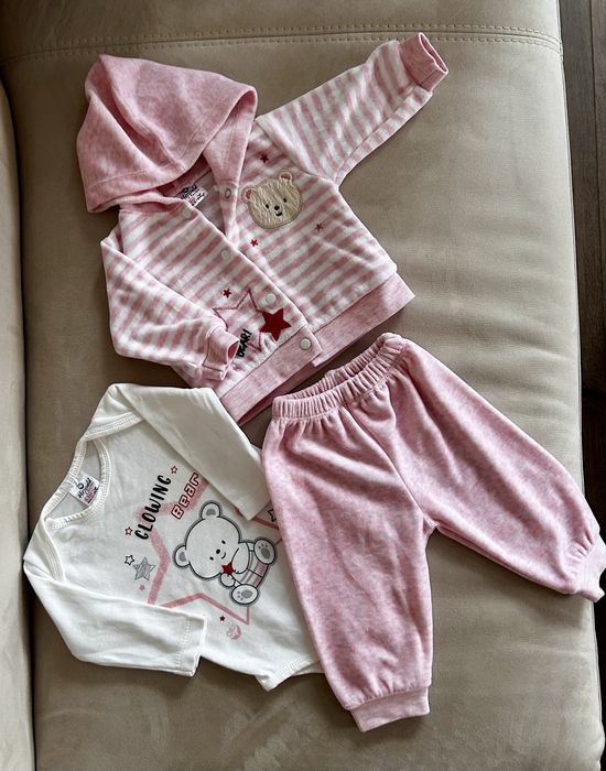 Бебешки комплект за момиче и момче 6м