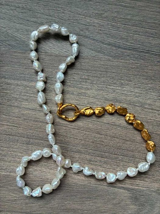 Monica Vinader Колие с перли Моника Винадер