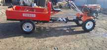 Motosăpătoare RURIS 918K+roți cauciuc+ Remorcă Energo 500-600Kg