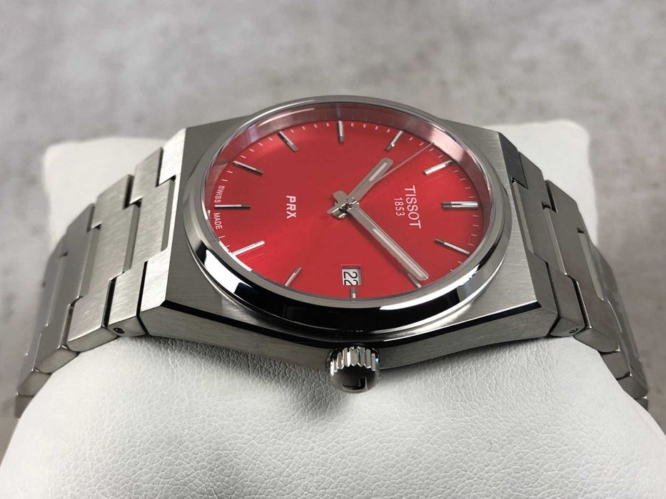 Ceas Tissot PRX ROSU 40mm T137 . 410 . 11 . 421 . 00