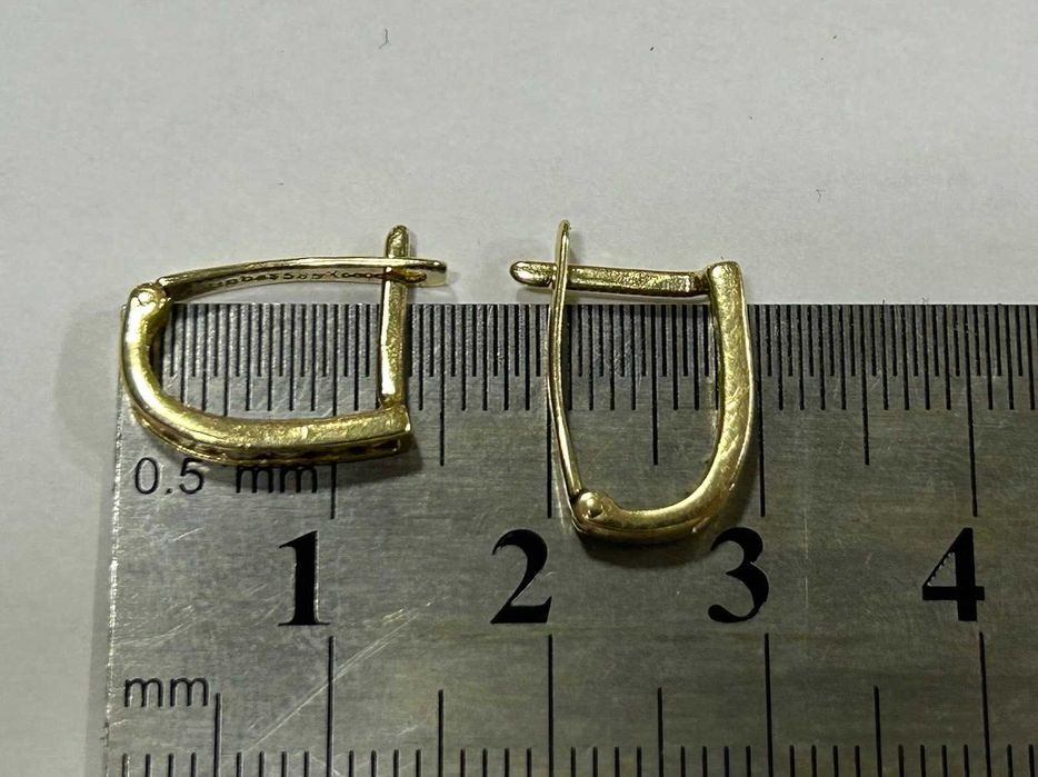 Златни обеци 14 К 585 / 2 гр.