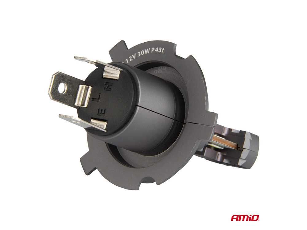 Крушки AMIO HYBRID LED H4/H19 6000K Canbus 60W
