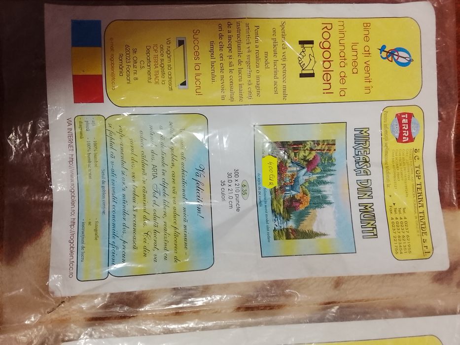 Goblen de vânzare , Mireasa din munți , lucrat manual!