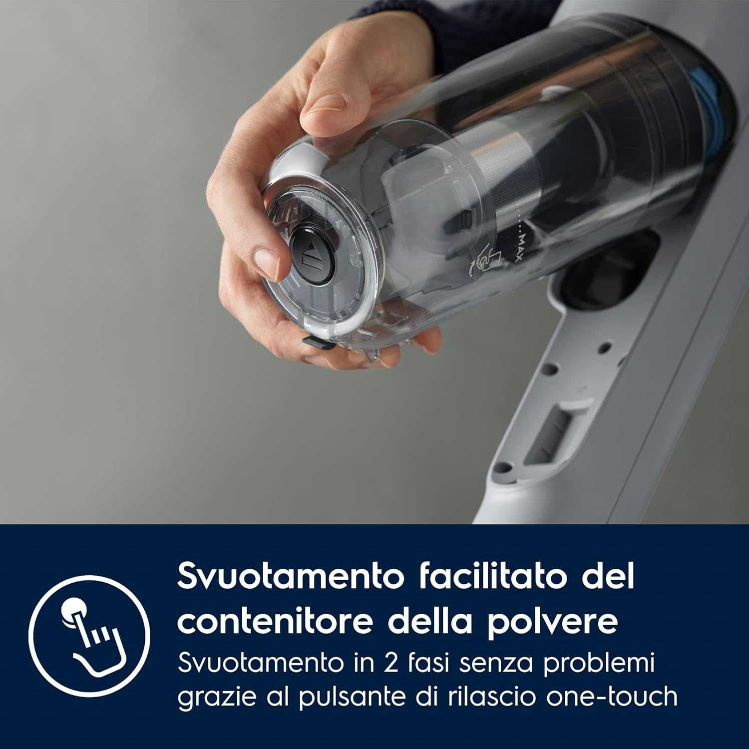Вертикална прахосмукачка Electrolux Ultimate 700 (EP71AB14UG)